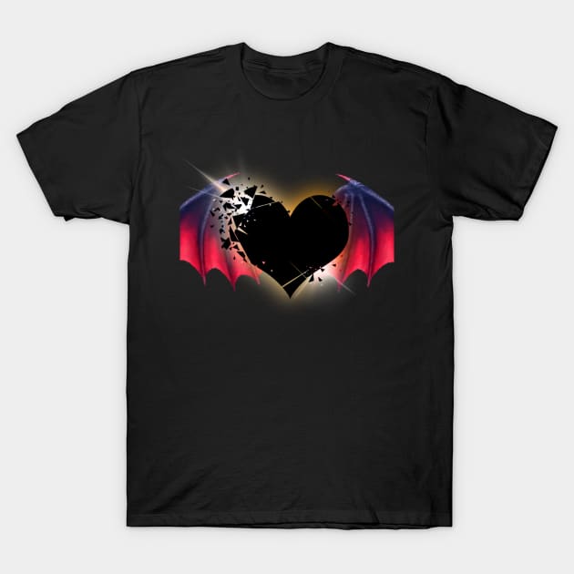 Eavil heat T-Shirt by Superboydesign